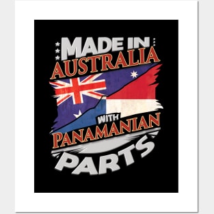 Made In Australia With Panamanian Parts - Gift for Panamanian From Panama Posters and Art